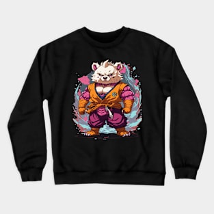 Super bear anime version Crewneck Sweatshirt